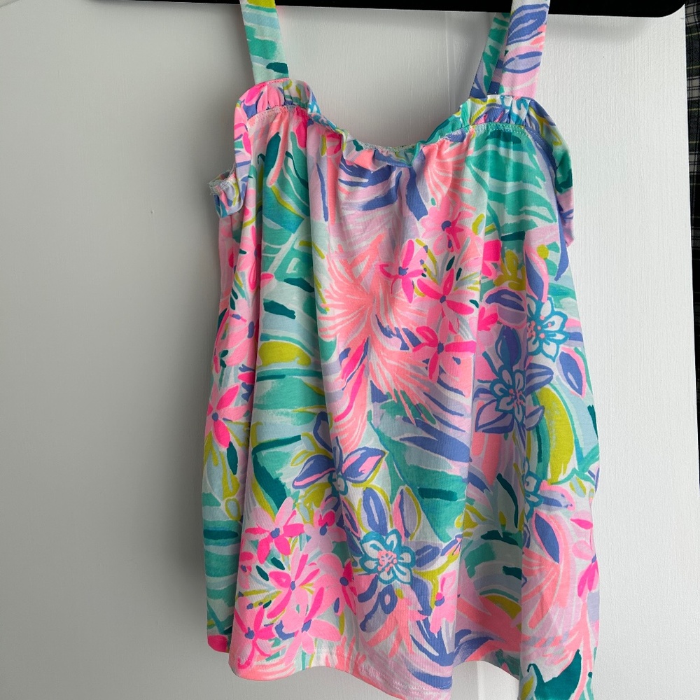 NWT Lilly Pulitzer Jia Tank Multi It Was All A Dream Size XS